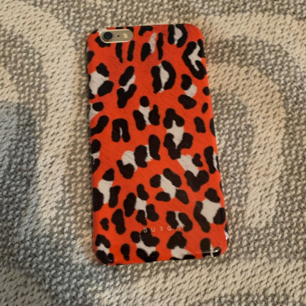 Tiger print hard shell phone case for iPhone 6s +
